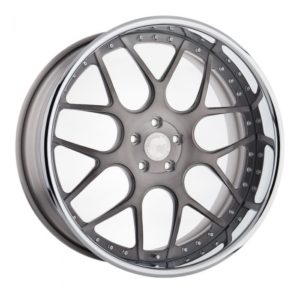 Custom Forged AG Wheel order F210 for Tesla Model 3 Widebody.